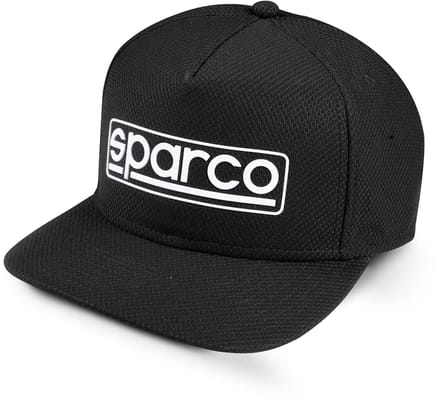 Sports Cap Sparco STRETCH Black