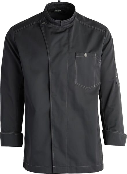 Kentaur Unisex chef-/service jacket 23570-102 - Charcoal - S
