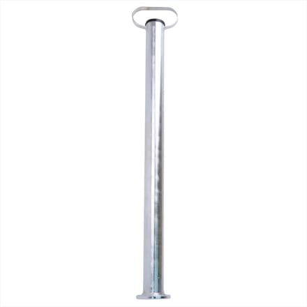 ProPlus Steunpoot - Gegalvaniseerd Staal - Ø 48 mm - 700 mm Hoog - Zilver