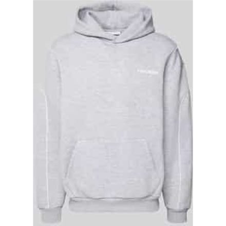 hoodie met logo en kangoeroezak