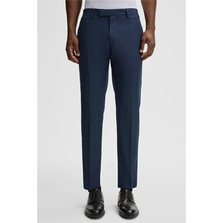 Slim fit pantalon met structuurmotief, model 'Kynd3'