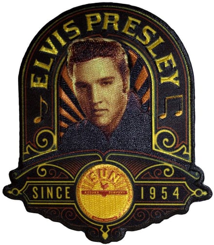 Elvis Presley - Elvis Studio Portrait Patch - Zwart