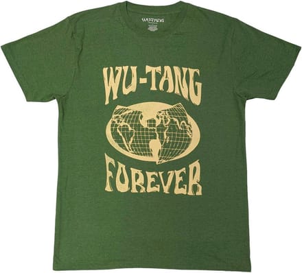 WuTang Clan - Forever Heren T-shirt - L - Groen