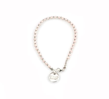 Heaven Eleven - 925 Zilver - lilakleurige kralen
