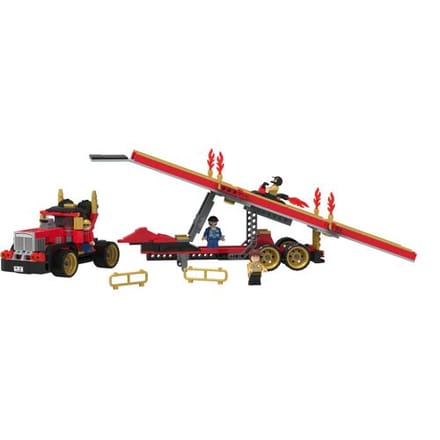 LUPILU Bouwstenen set M (Stunt vrachtwagen)