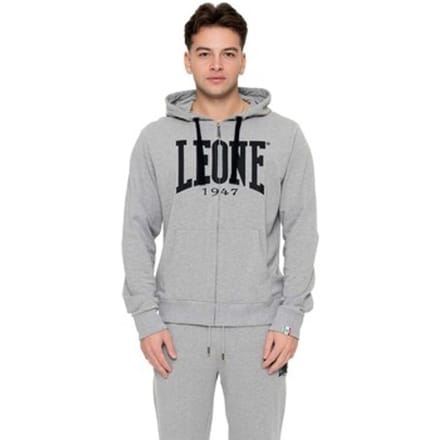 Capuchon sweaters Leone 1947 Man Hoody Full Zip Big Logo