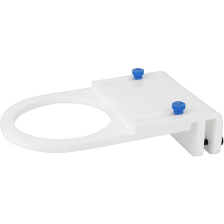 Support de sac filtrant rétractable en acrylique blanc pour aquarium white