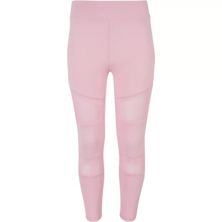 Urban Classics - Tech Mesh Kinder Legging - Kids 158/164 - Roze