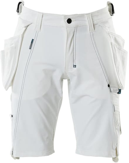 Mascot Advanced Shorts met spijkerzakken 17149-311 - Wit - C44