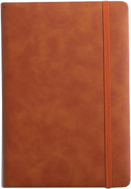 Kladblok Notebook - Zakelijk Kantoor - Dagelijkse Opname - Draagbaar Reisformaat - 213-145 cm - Argento