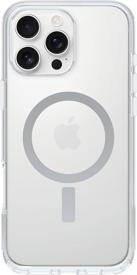 Zolveisa Hoesje geschikt voor iPhone 16 pro max met magsafe Transparent otterbox hard cover