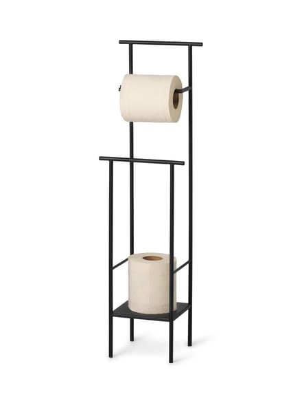 Ferm Living Dora Toilettenrolstandaard - zwart