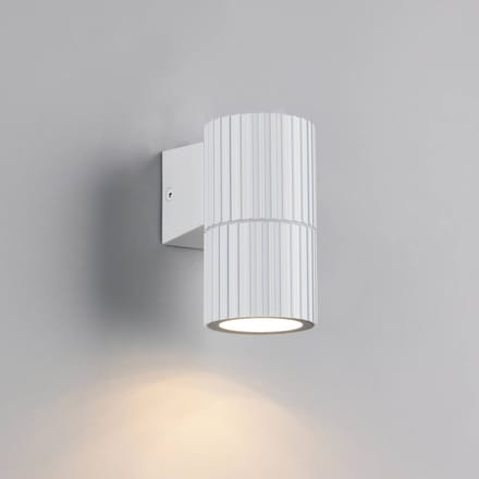 Trio Lighting Buitenwandlamp Parana, mat wit, hoogte 11 cm, metaal