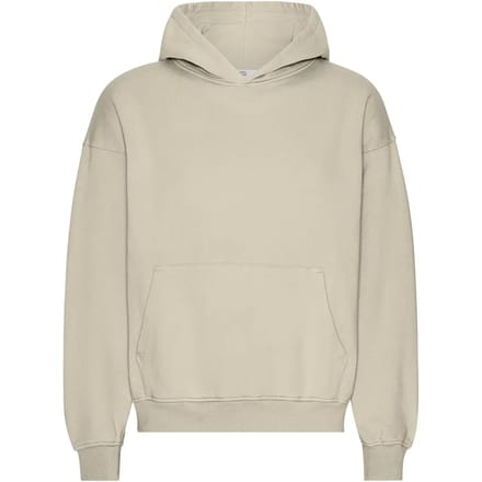 Oversized sweatshirt met capuchon Colorful Standard Organic Oyster Grey