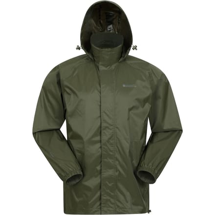 Mountain Warehouse Heren Pakka II Waterdichte Jas (Groen)
