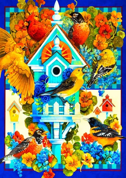 Bluebird Puzzle legpuzzel The Avian Sanctuary - 1000 stukjes dieren.