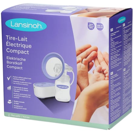 Lansinoh Compact Elektrische Borstkolf 1 Apparaat