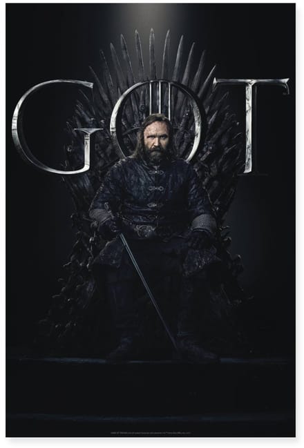 Game Of Thrones Sandor Clegane GOT Poster 40x60 cm