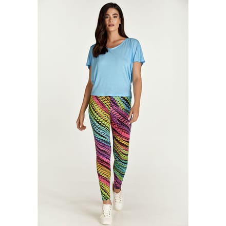 Hemelsblauw Tencel gedrapeerd shirt