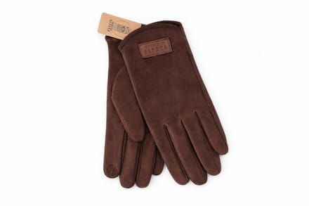 American Alpaca - Dames Suède- Handschoenen – Warm & Zacht - Bruin