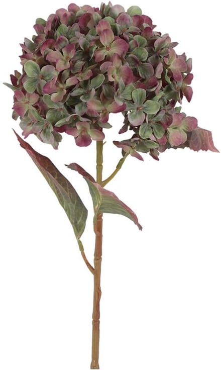 Kunstbloem paniculata hydrangea L groen