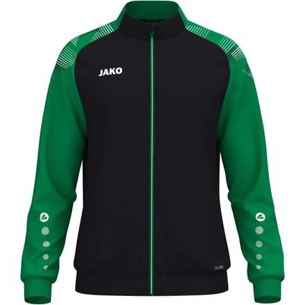 Jako Sonic Polyestervest Heren - Zwart / Groen | Maat: S