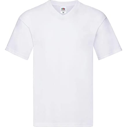 T-shirt met V-hals Fruit of the Loom Original