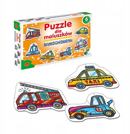 Alexander Puzzel voor Peuters: Auto's - 27 Stukjes