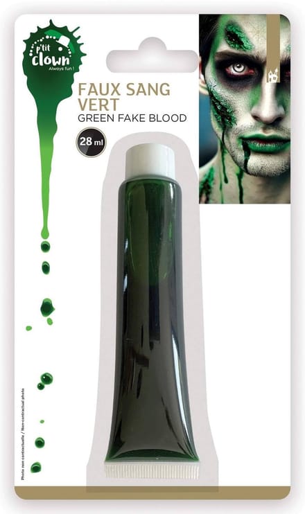 PTIT CLOWN - 28 ml tube groen nepbloed