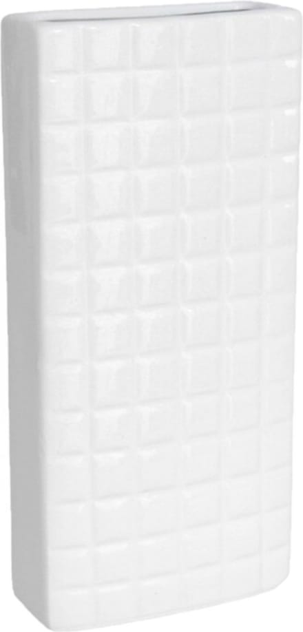Gerimport Luchtbevochtiger - waterverdamper radiator - wit - aardewerk - L8 x H20 cm