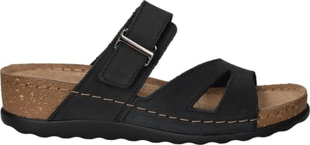 Rohde - 5432 - Dames slippers - Kleur: Zwart - Maat: 39