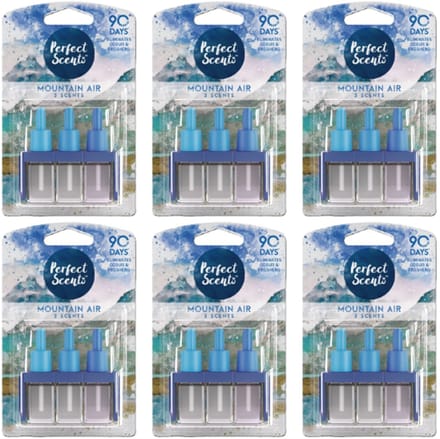 Ambi Pur - Perfect Scents 3Volution Navulling Mountain Air - 6 x 20 ml