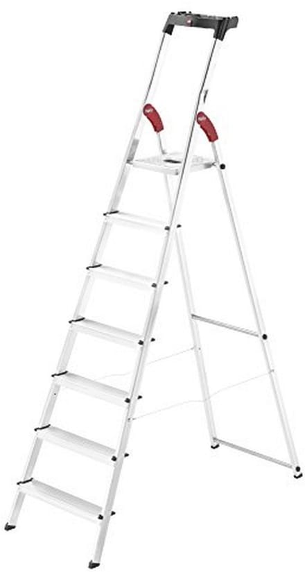 Aluminium Huishoudtrap L60 Met Multifunctionele Lade