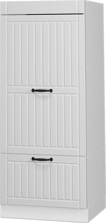 Vicco Hoge kast Fame-Line, Wit landelijk/Wit, 60 cm