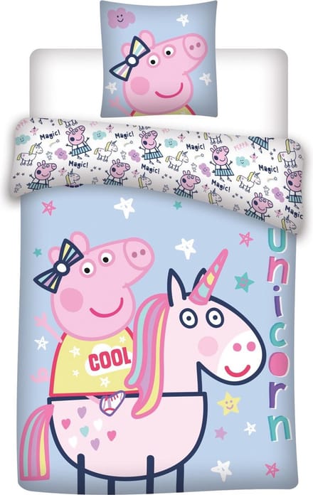 Peppa Pig dekbedovertrek 135 x 200