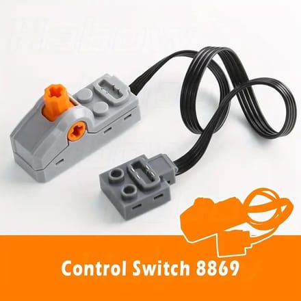 DW4Trading Bedieningsschakelaar 8869 Power Functions Control Switch M L XL Motor - Compatibel met Grote Merken