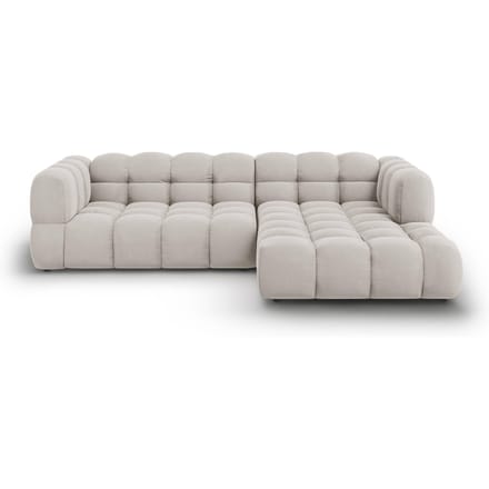 4-zits hoekbank Sky rechts velvet | Cosmopolitan Design