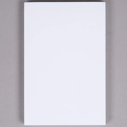 Set van 3 Witte Blanco Notitieblokken - 100 Vellen per Blok - Multifunctionele Memo Pads 4x6 Inch