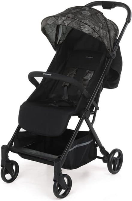 Compacte kinderwagen met 1-handsluiting en verstelbare rugleuning voor kinderen tot 15 kg