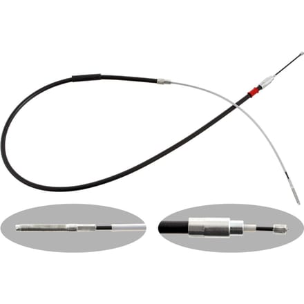 Kabel, parkeerrem FEBI BILSTEIN 28736 rechts