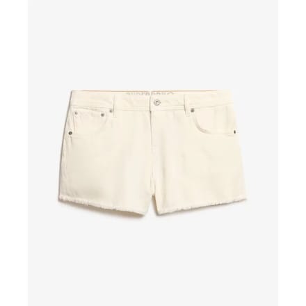 Superdry - Mid Rise Denim Hotpants - Dames - Jeans shorts