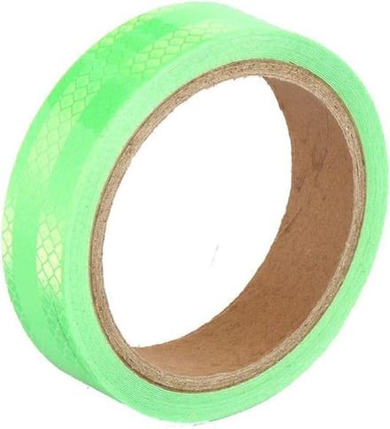 Reflecterende tape - GROEN - 3 meter - 25mm