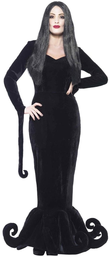 Morticia kostuum voor dames Halloween  - Verkleedkleding - Small