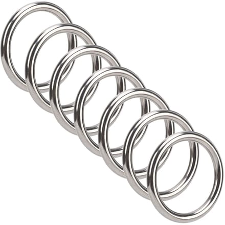 Dailygoods- O-ring 1,6/2 Inch - 304 Roestvrij Staal - Heavy Duty