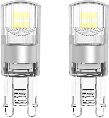 Modee LED Lamp G9 - 1.9W 2700K 200 LM 230V - LED Lamp insteek - Warm Wit - 2 stuks