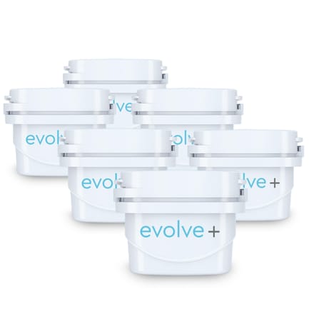 Aqua Optima Evolve+ filterpatroon 6 stuks voor brita maxtra dafi unimax aquaphor