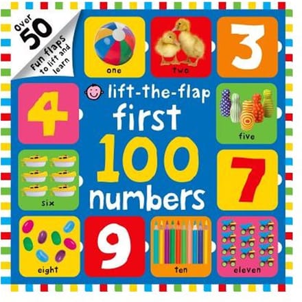 First 100 Numbers Lifttheflap - ROGER PRIDDY