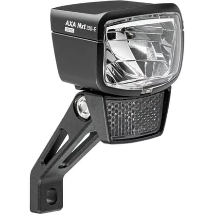 Axa 130 E-BIKE 6-12V koplamp - Zwart