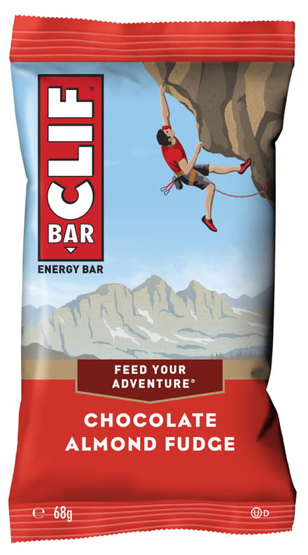 Clif® Bar Chocolate Almond Fudge (per 12 in doos) - Energiereep