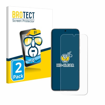 BROTECT - Screenprotector voor Huawei Pura 70 Pro - Folie Beschermfolie transparant 2 Stuks